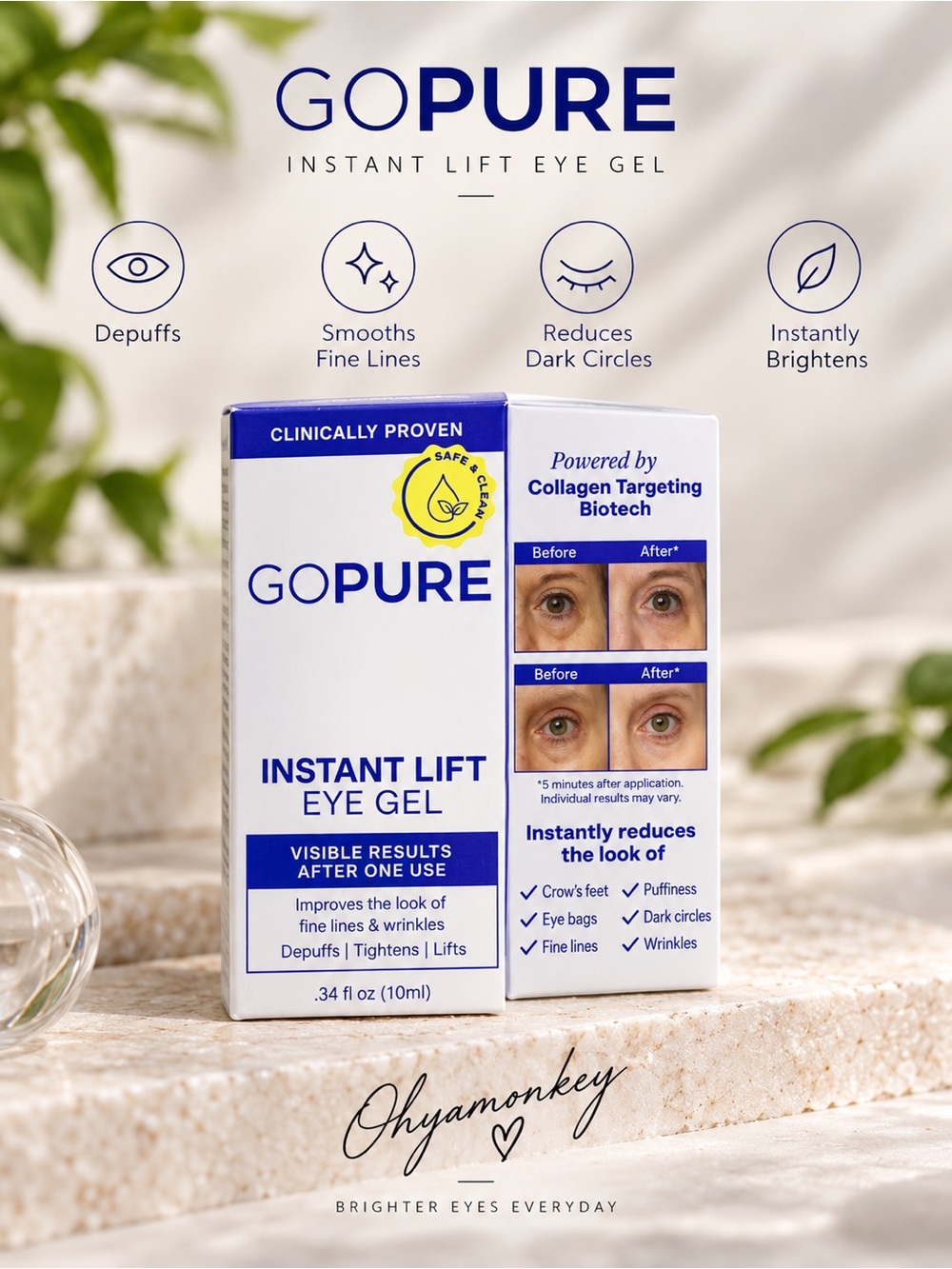 GoPure Instant Lift Eye Gel